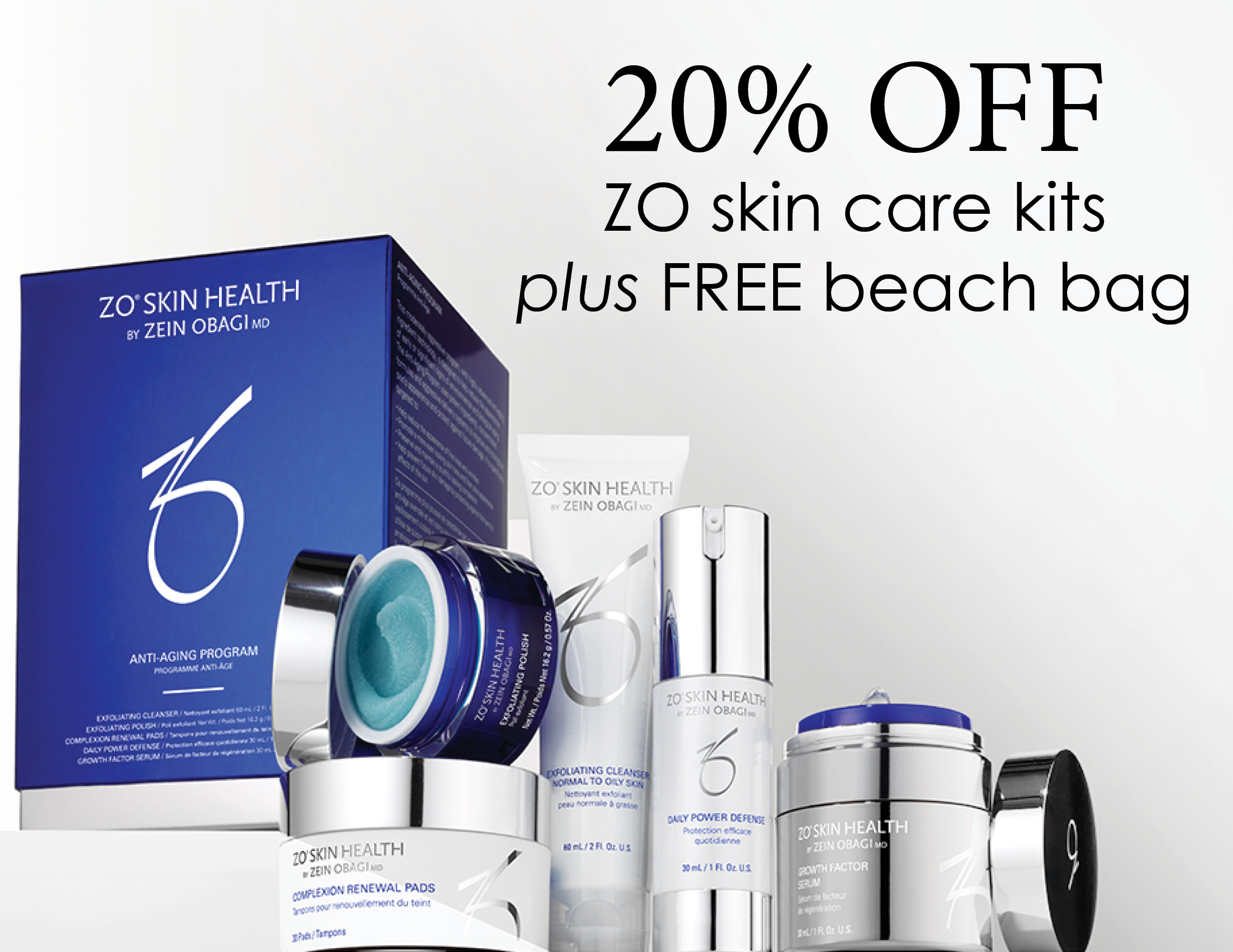 Specials LA Dermatology Dermatology   Zo Skin Care Promo 